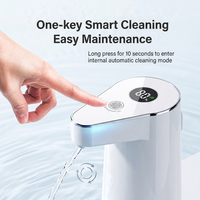 Distributeur de savon mousse électrique portable automatique avec batterie rechargeable, capacité de 300 ml, sans contact, étanche IPX4, pour utilisation en camping-car