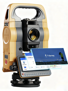 Two High-Precision <strong>Prism</strong>-Free <strong>Total</strong> <strong>Stations</strong> HTS-720 HiTarget Ranging Accuracy 1 Second Intelligent Measuring Instruments - Product Image 3