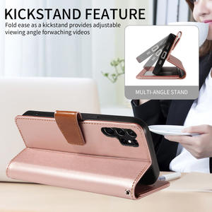 Funda para teléfono Samsung A25 Day Edition, funda para teléfono S24 de tela antimagnética, funda protectora magnética plegable para S23 - Product Image 3