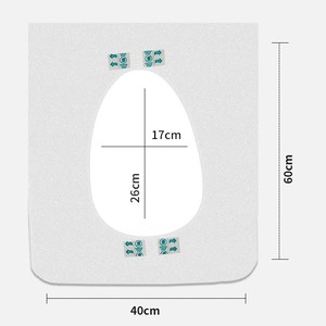 Funda desechable para asiento de inodoro, cobertura total, funda de asiento de viaje para maternidad, gruesa, impermeable, de gran tamaño, para otoño e invierno - Product Image 1