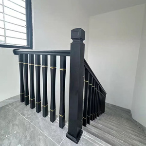 Trong nhà trang trí thép cầu thang thép lan can thiết kế - Product Image 3