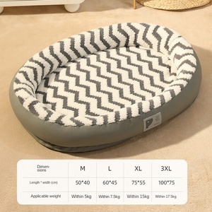 Luxury Design Durable Breathable Waterproof Oxford Rectangle <strong>Dog</strong> <strong>Bed</strong> with Removable Cover <strong>Fashion</strong> Classic Carton Packed - Product Image 6