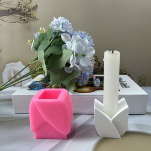 Handmade Resin Casting Molds Reusable Silicone Candlestick Mold W0030 Ins Decorative Ornaments DIY Baking <b>Cake</b> <b>Tool</b> Packaged - Product Image 2
