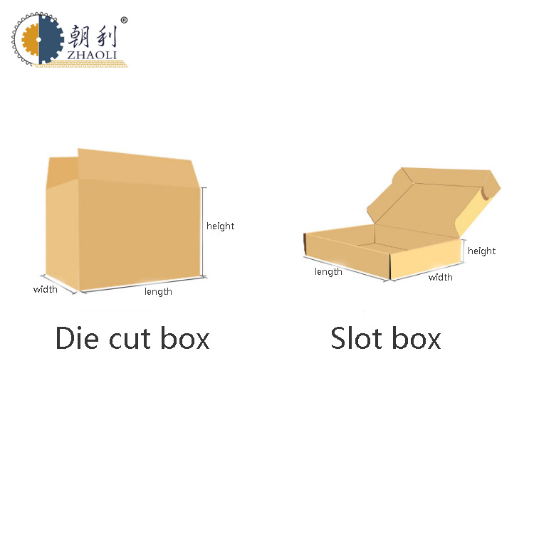 corrugated box die cut machine