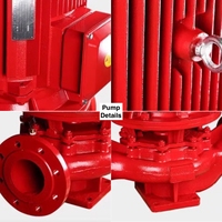 Readycome pour la pompe à incendie centrifuge à un étage UL FM 500gpm système de pompe à eau marine pour l'industrie automobile