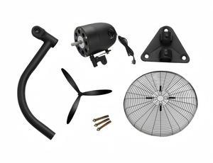 جدارية تجارية عالية الجودة صناعية كهربائية كبيرة الحجم مثبتة على الحائط للمستودعات - Product Image 5