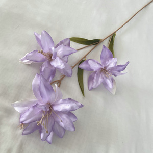 Wholesale Factory Price New Arrival Romantic Dreamy Purple <b>Artificial</b> Flowers for Wedding Home Decor - Product Image 2
