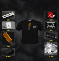 T-Shirts Hommes surdimensionnés en Coton 100% Vierge, Impression Personnalisée, Logo Réfléchissant Laser Arc-en-ciel, Grande Taille