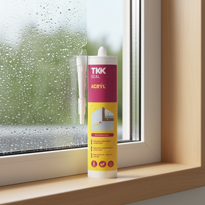 Sellador Acrílico Tkk Seal 300 ml Blanco Resistente al Agua para Puertas y Ventanas - Product Image 2
