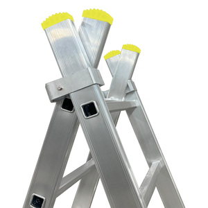 Scala in Alluminio, 2 Sezioni, Meccanica, 14+14 Gradini - Product Image 2