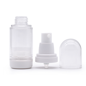 Botella de Emulsión Facial Transparente y Ecológica con Bomba Airless de 15ml, 30ml y 50ml, Fácil de Presionar, Superventas - Product Image 2