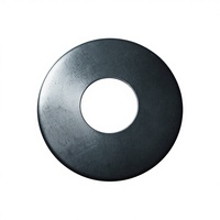 Cincin Baja Q235 Custom Deep Drawn Flanged Cup Washer 69.5mm OD 25.5mm ID 0.7mm Berlapis Seng, Pelindung Stamping untuk Bantalan Motor