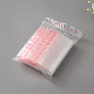 Premium Resealable Zip Seal Bags PE Plastic Reclosable Food Grade Zipper Poly Bags For Fruit