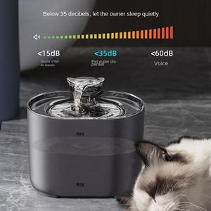 بيع بالجملة التلقائي القط الكلب 5 لتر عبر الحدود الساخنة الحيوانات الأليفة النافورة تعمل بالطاقة الصلبة تشغيل المياه المتداولة - Product Image 3