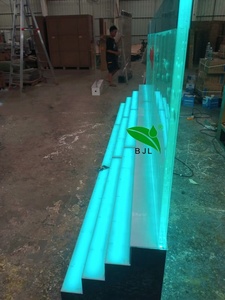 เฟอร์นิเจอร์บาร์ที่กำหนดเอง LED เรืองแสง<span class=keywords><strong>แมงกะพรุน</strong></span>น้ำผนังก้าว<span class=keywords><strong>ตู้</strong></span>บาร์ไวน์ - Product Image 5