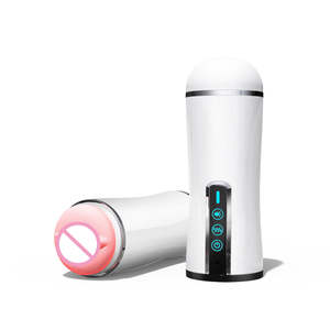 Cangkir Masturbator Otomatis Grosir Produsen, Cangkir Masturbator Silikon, <span class=keywords><strong>Vibrator</strong></span>, Alat Hisap Masturbasi Otomatis untuk Pria - Product Image 4