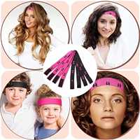 Bande élastique en nylon réglable pour perruques, antidérapante, pour maintenir les perruques Lace Front, avec logo personnalisé, pour extensions de cheveux