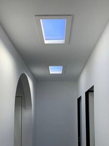 Led Bảng điều chỉnh ánh sáng nhà máy đám mây bule bầu trời LED nhân tạo Skylight Bảng điều chỉnh trần giả dẫn ánh sáng - Product Image 4