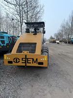 Compacteur de sol à tambour unique SEM518 de 18 tonnes avec moteur Weichai, rouleau compresseur vibrant, matériel de construction