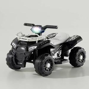 سيارة أطفال كهربائية رباعية العجلات رائجة البيع، سيارة بلاستيكية تعمل بالبطارية للأطفال من عمر 2-5 سنوات - Product Image 4