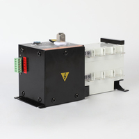 Commutateur ATS à transfert automatique Wifi double alimentation ATS 125A Triphasé 400V PC