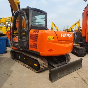Excavadora HITACHI ZX60 de 6 toneladas, 90% nueva, original japonesa con EPA y CE, excavadora HITACHI60 usada agrícola barata para excavación - Product Image 2
