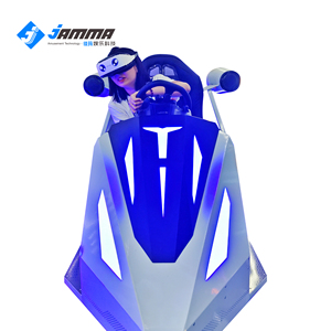 9D VR 자동차 경주 시뮬레이터 금속 구조 실내 상업용 쇼핑몰 및 공항 공공 사용 - Product Image 6