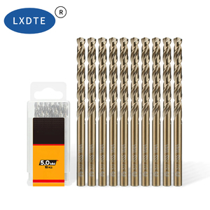 LXD Lot de 10 forets HSS Cobalt M35 de 3,5 mm 135 °   Embout à pointe fendue pour perçage de précision du métal - Product Image 4