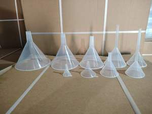 Funil de Plástico 30mm 50mm 60mm 75mm 90mm 100mm 150mm Funil de Laboratório PP - Product Image 2