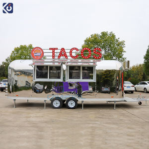 Remorques de restauration mobile CAMPTRL entièrement équipées pour pizzas, <span class=keywords><strong>tacos</strong></span>, glaces, camions de nourriture, chariots à café, remorques de traiteur - Product Image 2