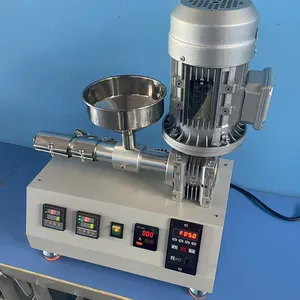 Mini Plastic Pipe Profile Sheet Small 3D Filament Extruder Extrusion Machine Single Screw Extruder