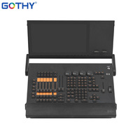 Consola DMX Command Wing Touch de una pantalla, controlador de iluminación de escenario DMX512 para conciertos, clubes y espectáculos de DJ