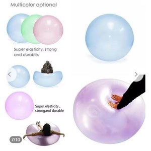 Globo de Agua Transparente de 40 cm, Resistente y Antiderrames, Juguete para Fiestas de Cumpleaños, Diversión al Aire Libre para Niños, Globos para Bodas - Product Image 5