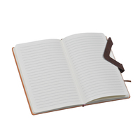 Carnet de notes professionnel personnalisé en cuir PU A5 multicolore, fourniture directe d'usine