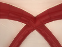 Tente dôme X gonflable personnalisée, de haute qualité, nouveau Design, pour mariage, Paintball, pièces