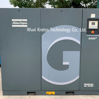Kompresor udara G55 GA55 + ATLAS GA55VSD bekas + GA55VSD GA55VSDFF GA55FF kompresor udara tangan kedua
