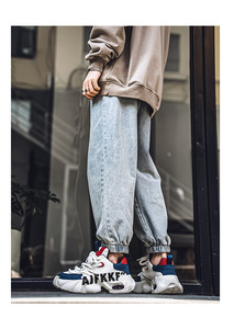 Sneakers <span class=keywords><strong>da</strong></span> Uomo <span class=keywords><strong>con</strong></span> Cuscinetto d'Aria, Suola Chunky, <span class=keywords><strong>Scarpe</strong></span> <span class=keywords><strong>con</strong></span> Rialzo, Stile Retrò Streetwear, Casual e <span class=keywords><strong>da</strong></span> Passeggio - Product Image 3
