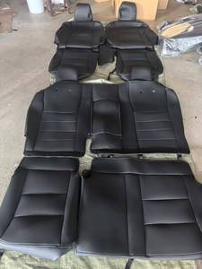 Coprisedili Auto Personalizzabili 1:1 con Ricamo per Tacoma 2010-2022, Impermeabili, Resistenti all'Usura, in Pelle, Set Completo con Airbag - Product Image 2