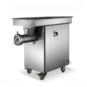 Top quality commercial stainless steel meat grinder 220v/380v fast meat output meat grinder easy to clean 1000kg/h