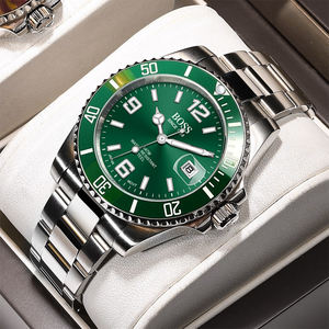 Relojes de Lujo para Hombre, Esfera <span class=keywords><strong>Grande</strong></span>, Acero Inoxidable, Reloj de Vestir de Negocios, Analógico de Cuarzo con Fecha, Resistente al Agua, Luminoso, Reloj de Pulsera para Hombre - Product Image 6