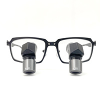 Loupes chirurgicales dentaires ergonomiques TTL 3.5x 4.5x 5.5x 6.5x avec grossissement et distance pupillaire réglables pour dentistes