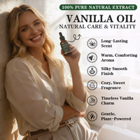 Huile parfumée à la vanille longue durée et à l'odeur intense pour la fabrication de parfums et de bougies, pour hôtels et cigares, 1 kg, vente en gros