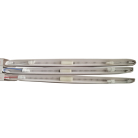 Assemblage de fusion lampe chauffante pour couleur 550 560 570 C60 C70 copieur Machine pièces de rechange Kit de lampe chauffante de fusion 3 pièces lampe chauffante de fusion