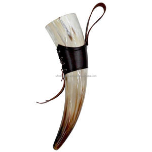 Pas cher prix buffalo viking corne à boire meilleure qualité taille personnalisée corne corne de buffle avec poli Offre Spéciale - Product Image 2