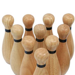 Enfants Apprentissage précoce Intelligence Parent-Enfant Interactif Pratique Force Exercice Jouets Nouvelle-Zélande Pin Durable Bowling - Product Image 4
