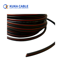 Kabel Surya DC Tembaga Berlapis Timah Berisolasi XLPE Tegangan Tinggi 2.5/4/6mm untuk Panel Surya - KUKA CABLE H1Z2Z2-K