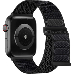 สายรัดข้อมือไนลอนแบบห่วงตะขอปรับได้หลากสีสำหรับ Apple Watch ขนาด40มม. สำหรับผู้ชาย - Product Image 2