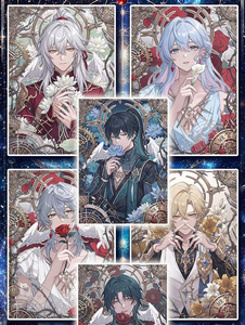 BaiYe Honkai Star Rail: Carte Collezionabili 'Shattering the Starry Abyss', Grandi Carte da Gioco 'Big Tear Away' - Product Image 4