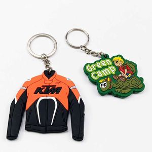 Porte-clés personnalisé en caoutchouc souple, porte-clés 3D en PVC - Product Image 2
