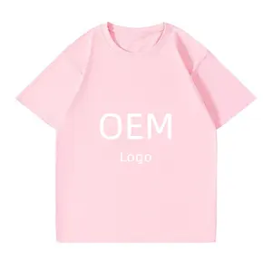 Профессиональная популярная рубашка высокого качества 100% хлопчатобумажная простая женская футболка с принтом на заказ